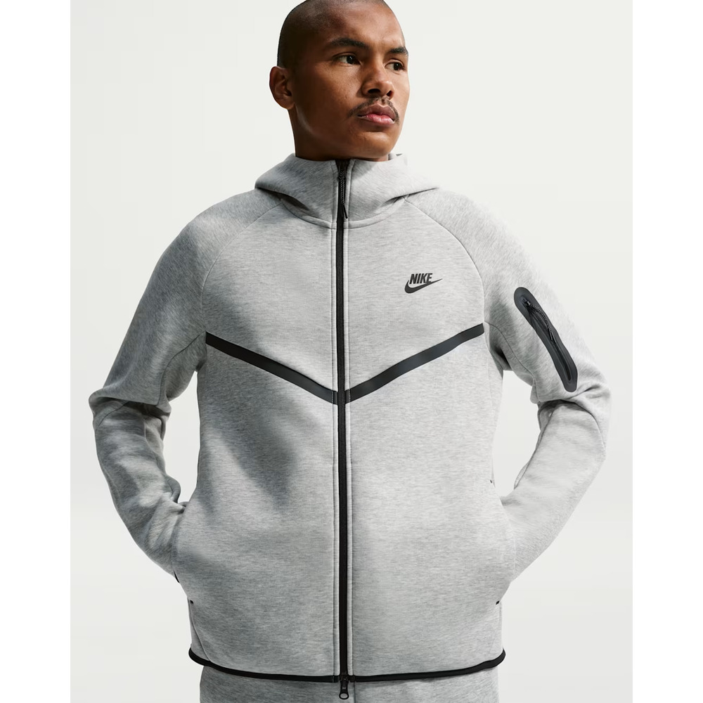 NEW Nike Sportswear Tech Fleece Windrunner Jacket Mens Size XXL Grey HV0949 063